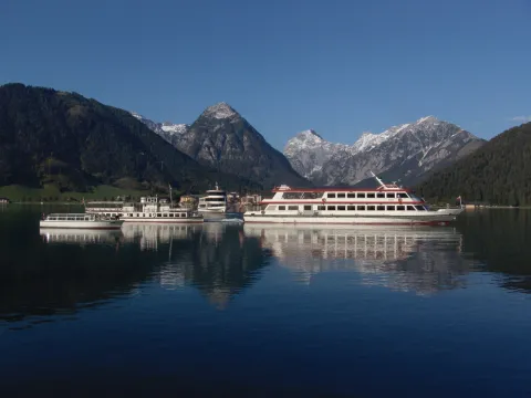 Die Flotte der Achensee Schiffahrt