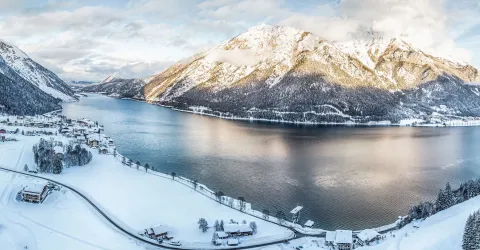 Winterpanorama am Achensee